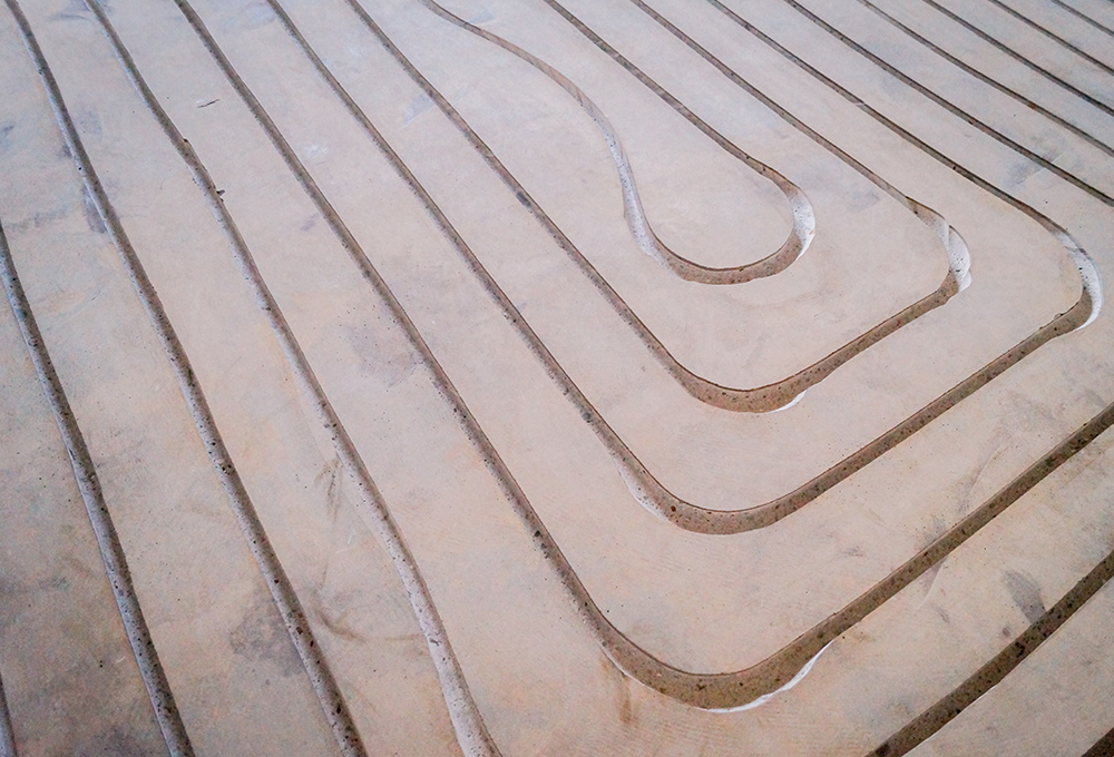 Fußbodenheizung fräsen nachträglich im Neubau und Altbau bzw. Umbau